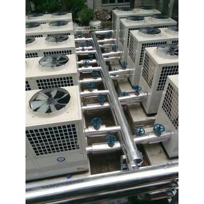 北京農(nóng)學院熱水項目，日產(chǎn)水量180噸